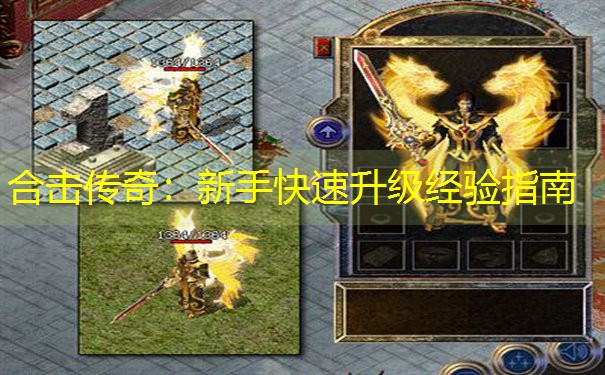 合击传奇：新手快速升级经验指南