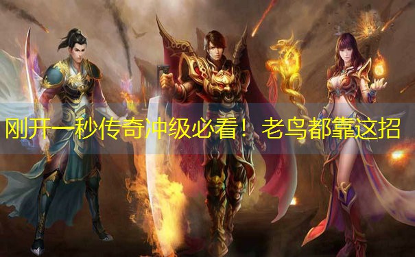 <b>刚开一秒传奇冲级必看！老鸟都靠这招</b>