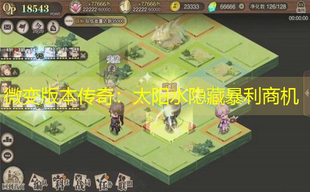<b>微变版本传奇：太阳水隐藏暴利商机</b>
