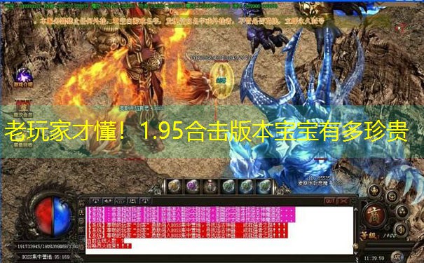 <b>老玩家才懂！1.95合击版本宝宝有多珍贵</b>