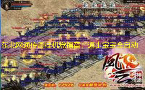 东北网通传奇挂机党福音：道士宝宝全自动