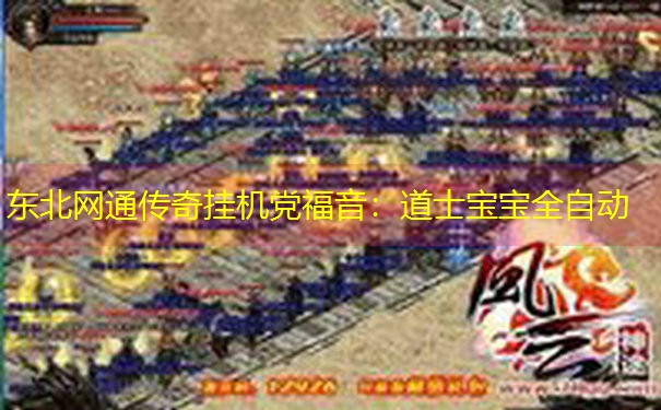 东北网通传奇挂机党福音：道士宝宝全自动