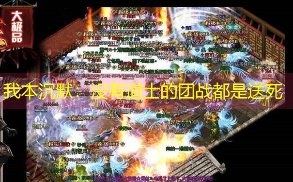 我本沉默：没有道士的团战都是送死