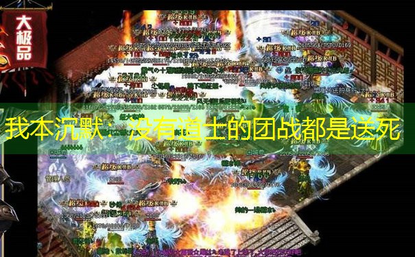 我本沉默：没有道士的团战都是送死
