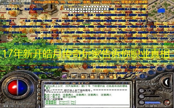 17年新开皓月传奇玩家告诉你职业真相