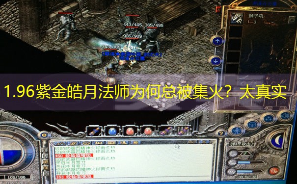 1.96紫金皓月法师为何总被集火？太真实