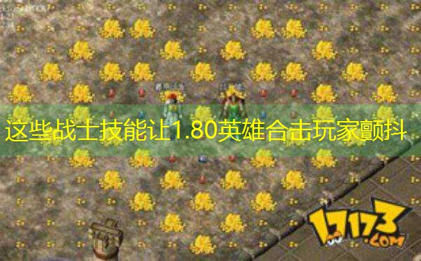 <b>这些战士技能让1.80英雄合击玩家颤抖</b>