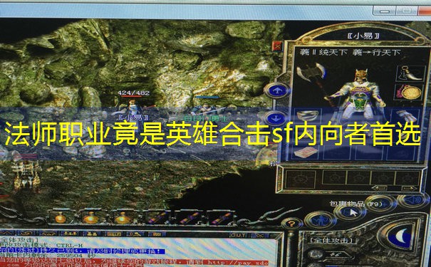 法师职业竟是英雄合击sf内向者首选