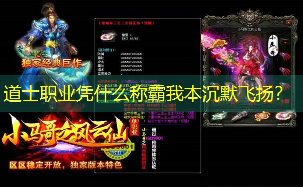 道士职业凭什么称霸我本沉默飞扬？